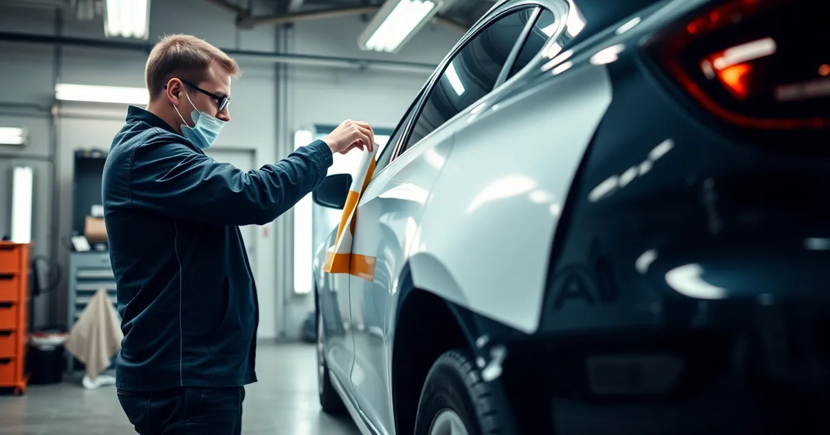 Araç Hasar Maskeleme: Boyama Öncesi Profesyonel Teknikler 2026