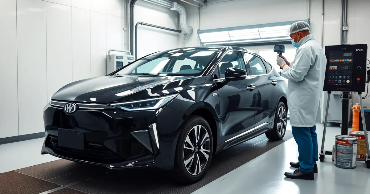 BYD Seal U Carbon Black Boyama Onarımı Nasıl Yapılır? 2026 Rehberi