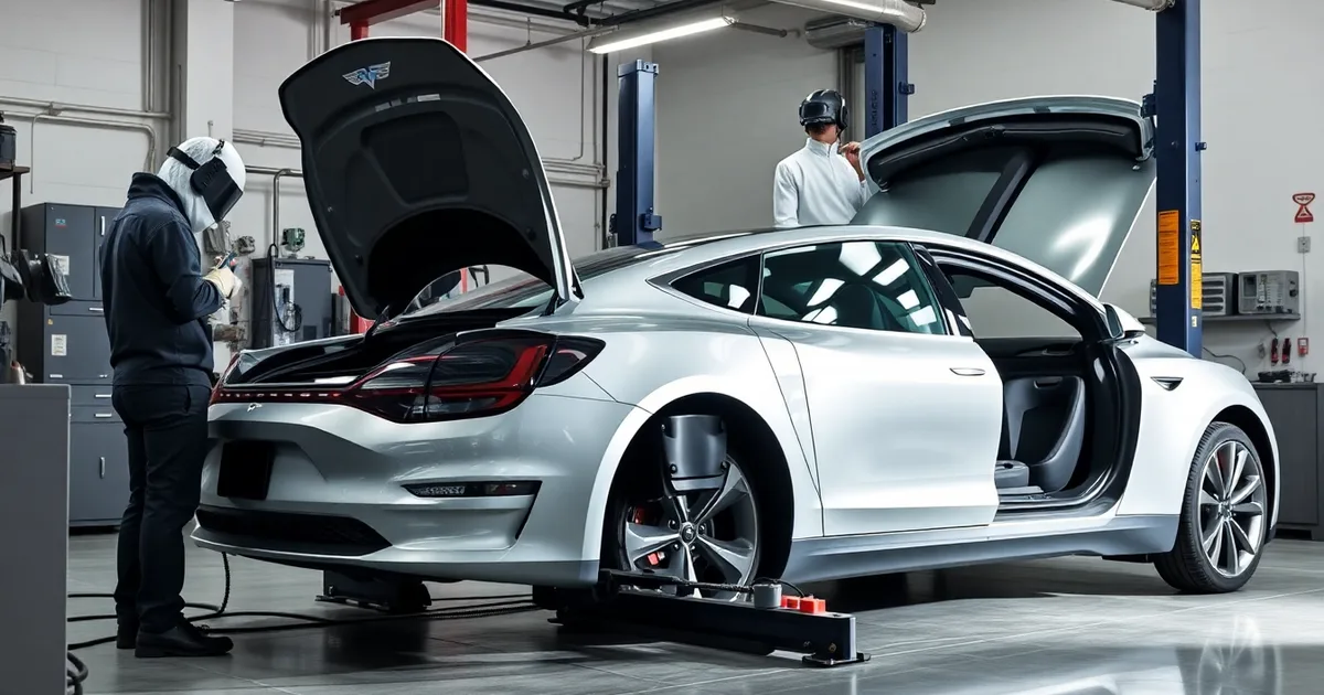 Elektrikli Araç Kaporta Onarımı 2026: Güvenlik ve Teknik Rehberi