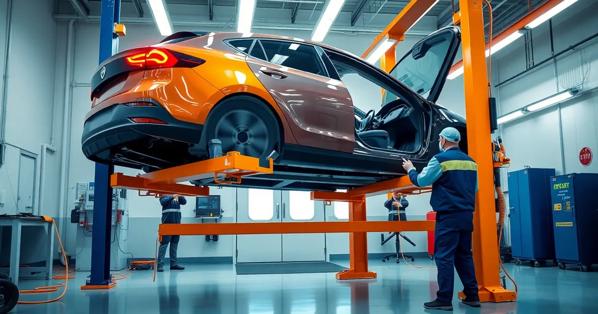 Hibrit Araç Kaporta Onarımı: 2026 Özel Gereksinimler ve Güvenlik