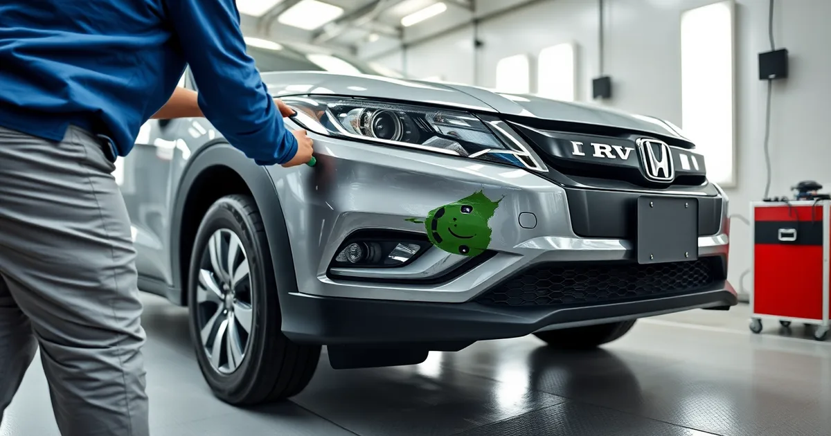 Honda HR-V Hibrit Smart Repair Tampon Boyama Nasıl Yapılır? 2026