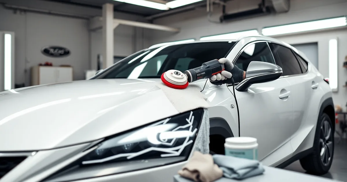 Lexus NX Hibrit Çizik Polisaj Compound Uygulaması Nasıl Yapılır? 2026