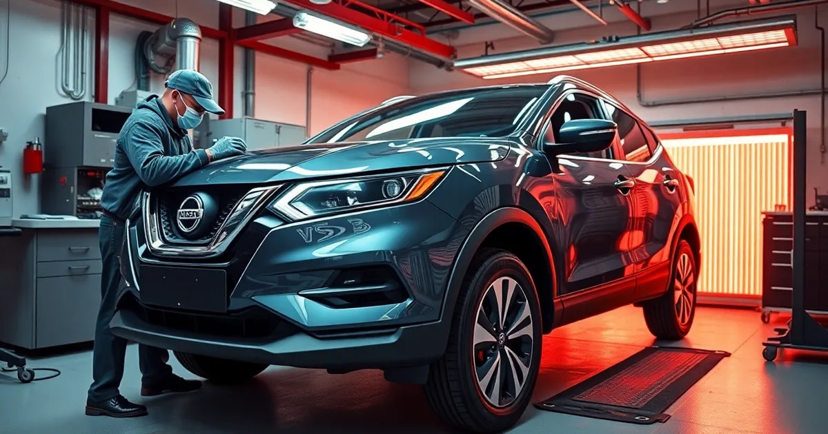 Nissan Qashqai e-Power Aramid Fiber Tampon Onarımı Nasıl Yapılır? 2026