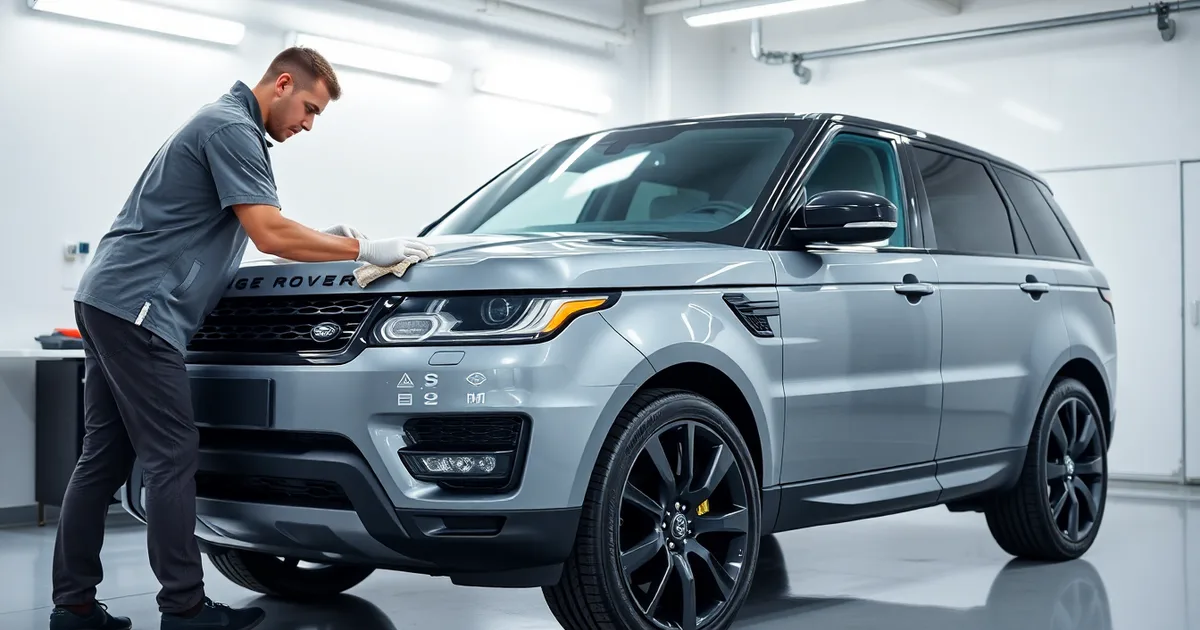 Range Rover Sport Ceramic Pro Kaplama Maliyeti 2026: 9H Teknolojisi