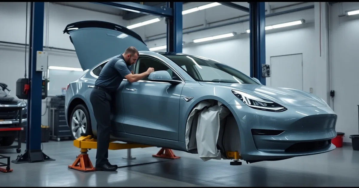 Tesla Model 3 Highland Yapısal Foam Onarımı Nasıl Yapılır? 2026