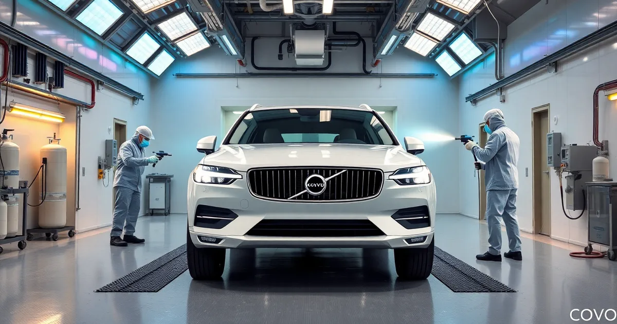 Volvo XC60 B5 Mild Hybrid Hidrojen Boya Teknolojisi Nasıl Uygulanır?